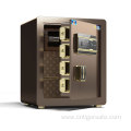 tiger safes Classic series-brown 45cm high Fingerprint Lock